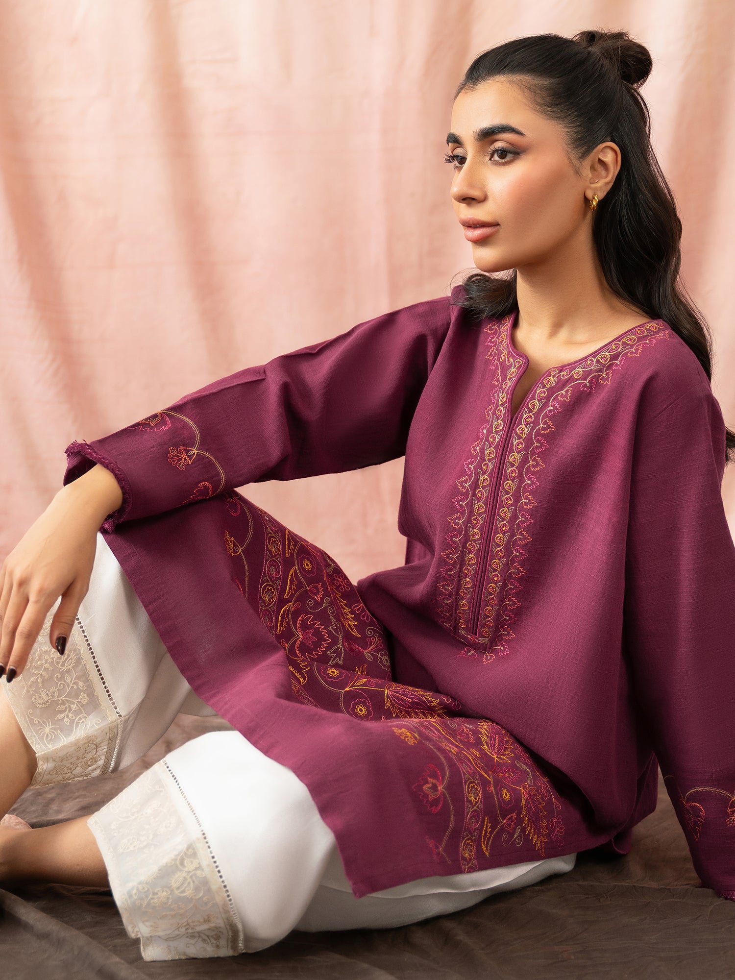Embroidered Kurta