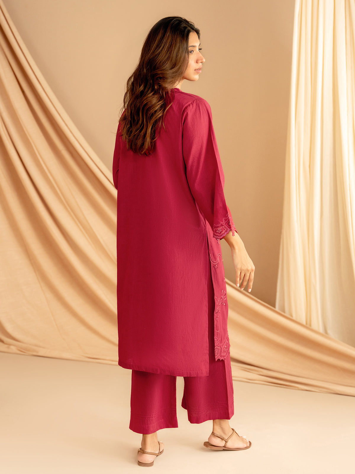 2-Piece Embroidered Set