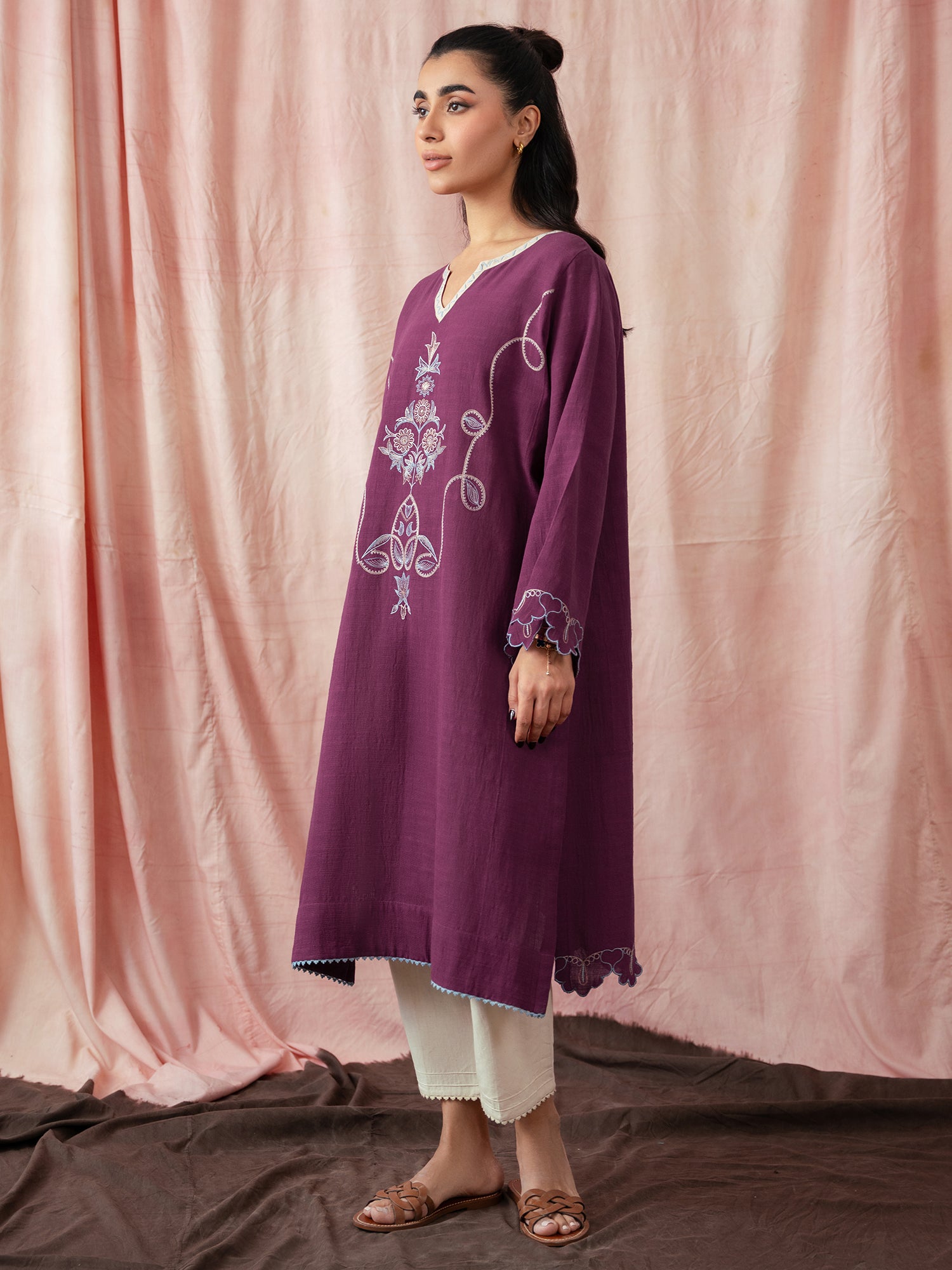Embroidered Kurta