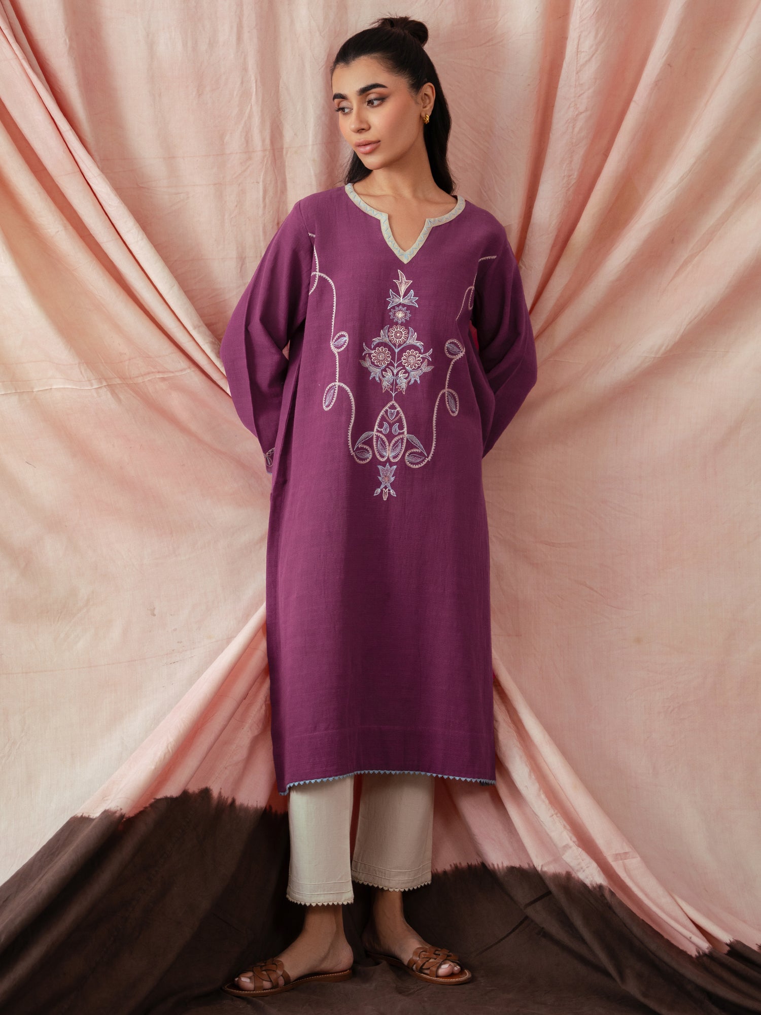 Embroidered Kurta