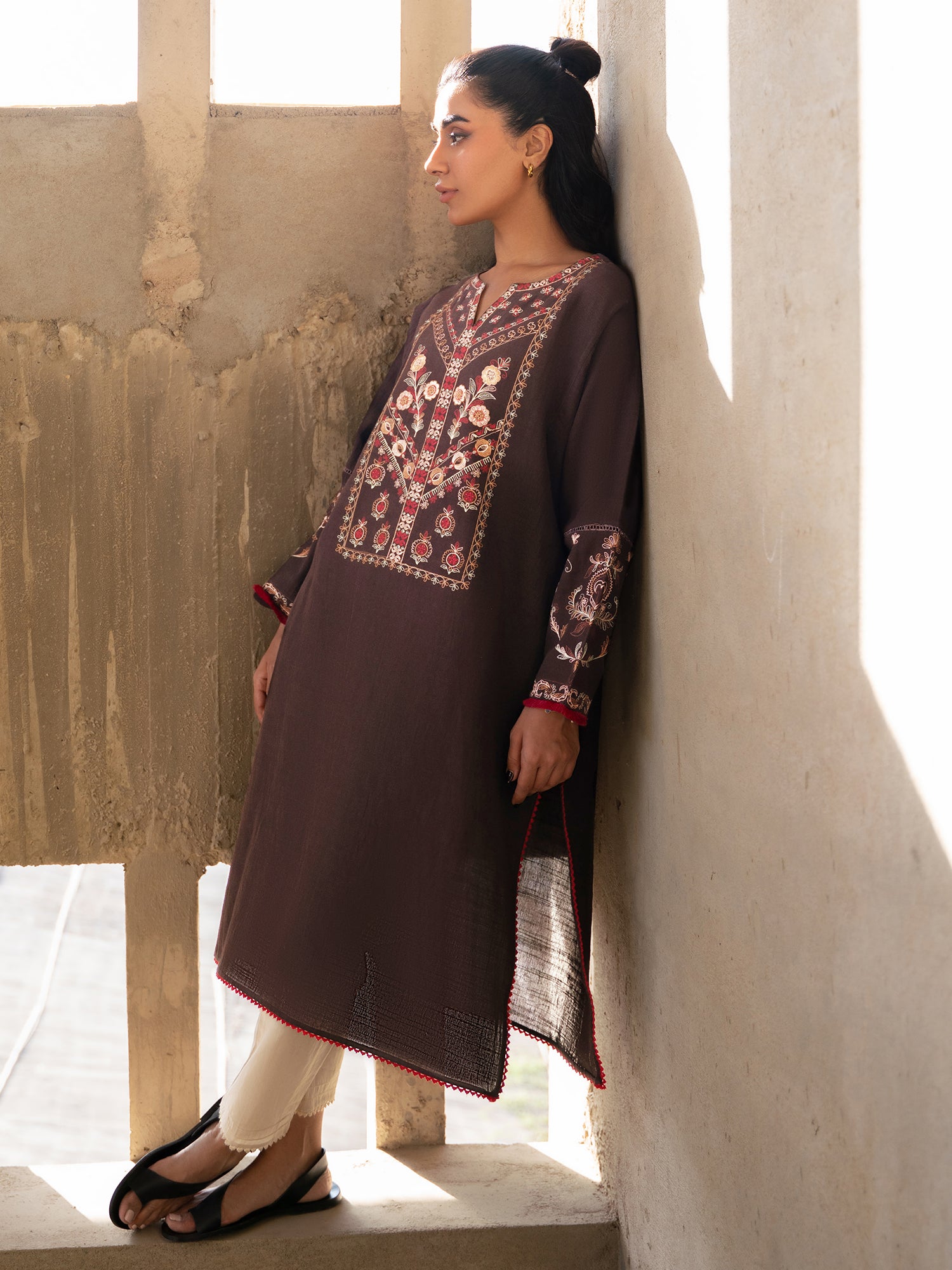 Embroidered Kurta