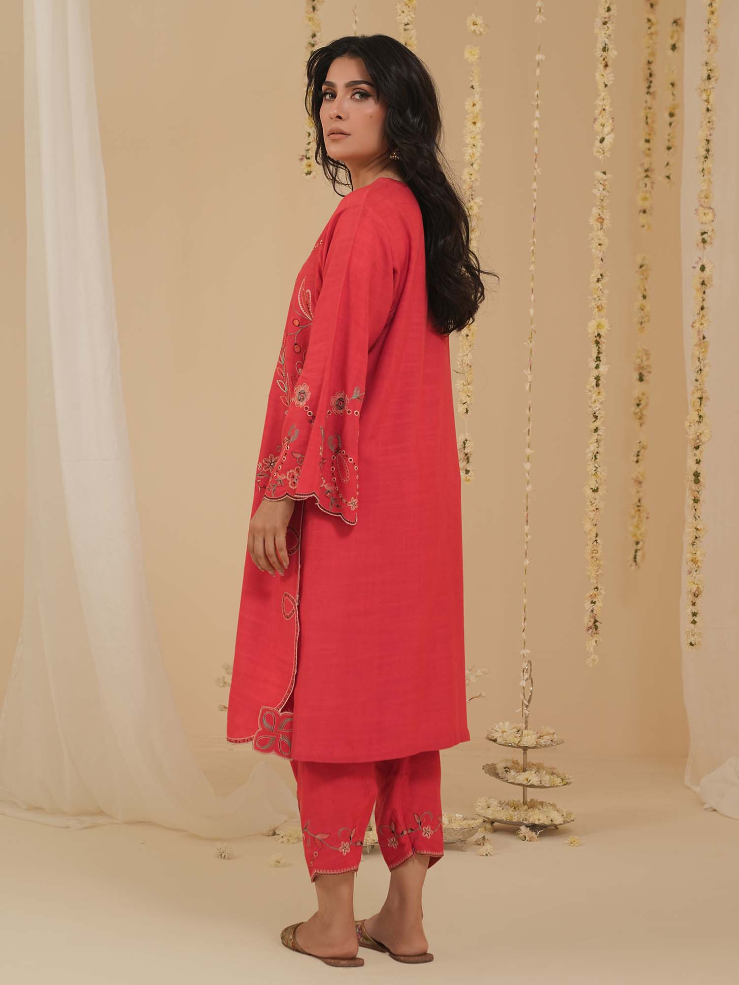 2-Piece Embroidered Set