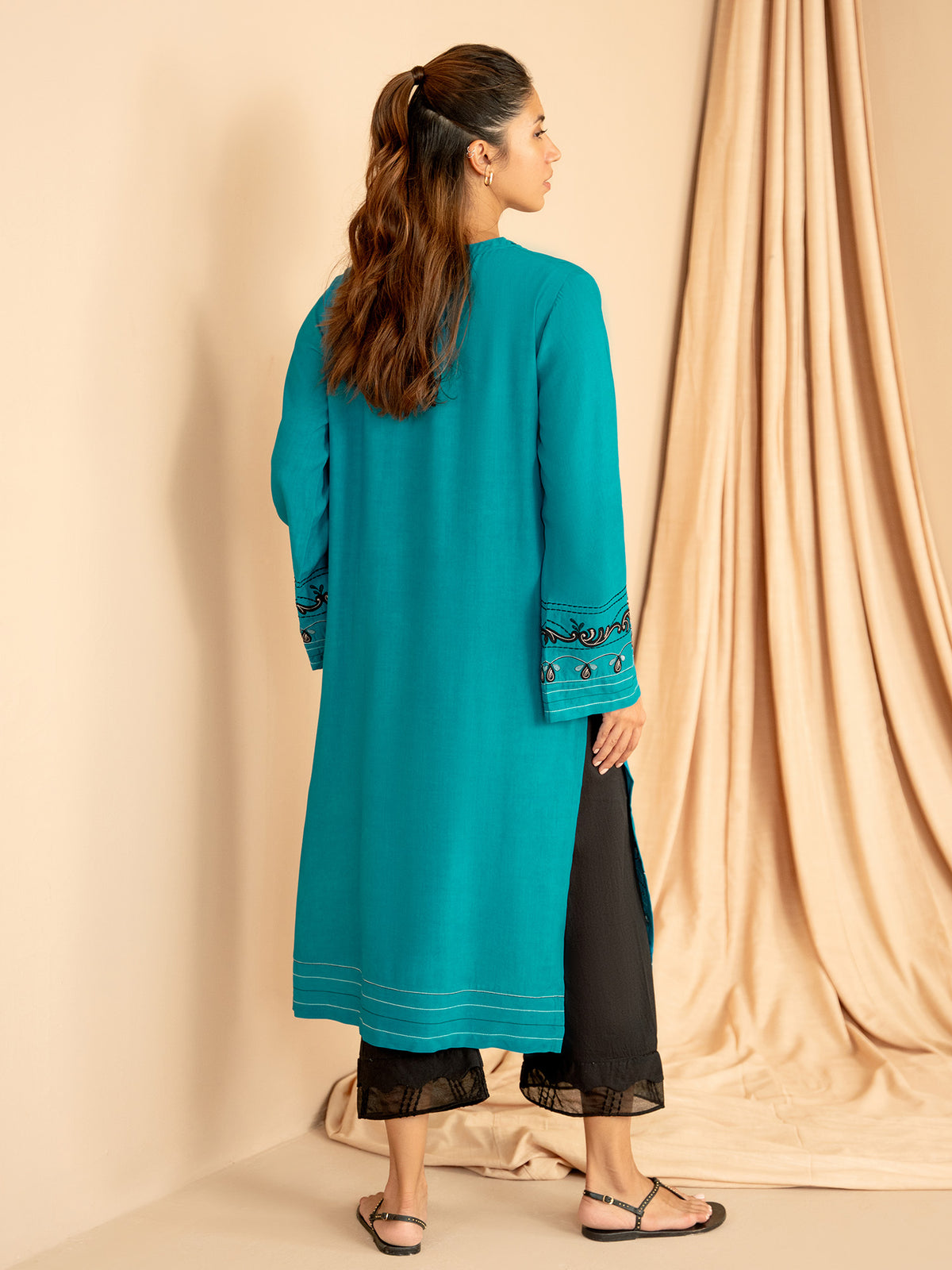 Embroidered Kurta