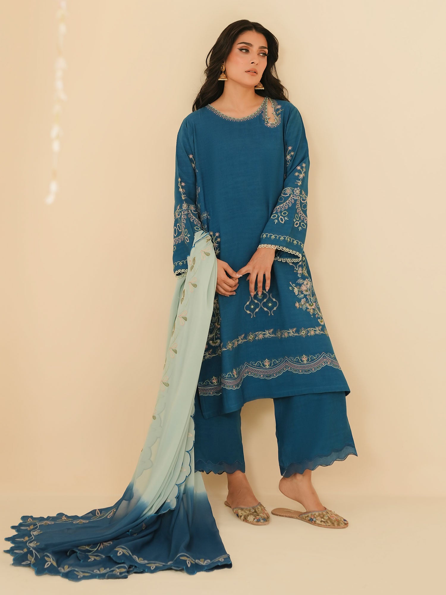 3-Piece Embroidered Set