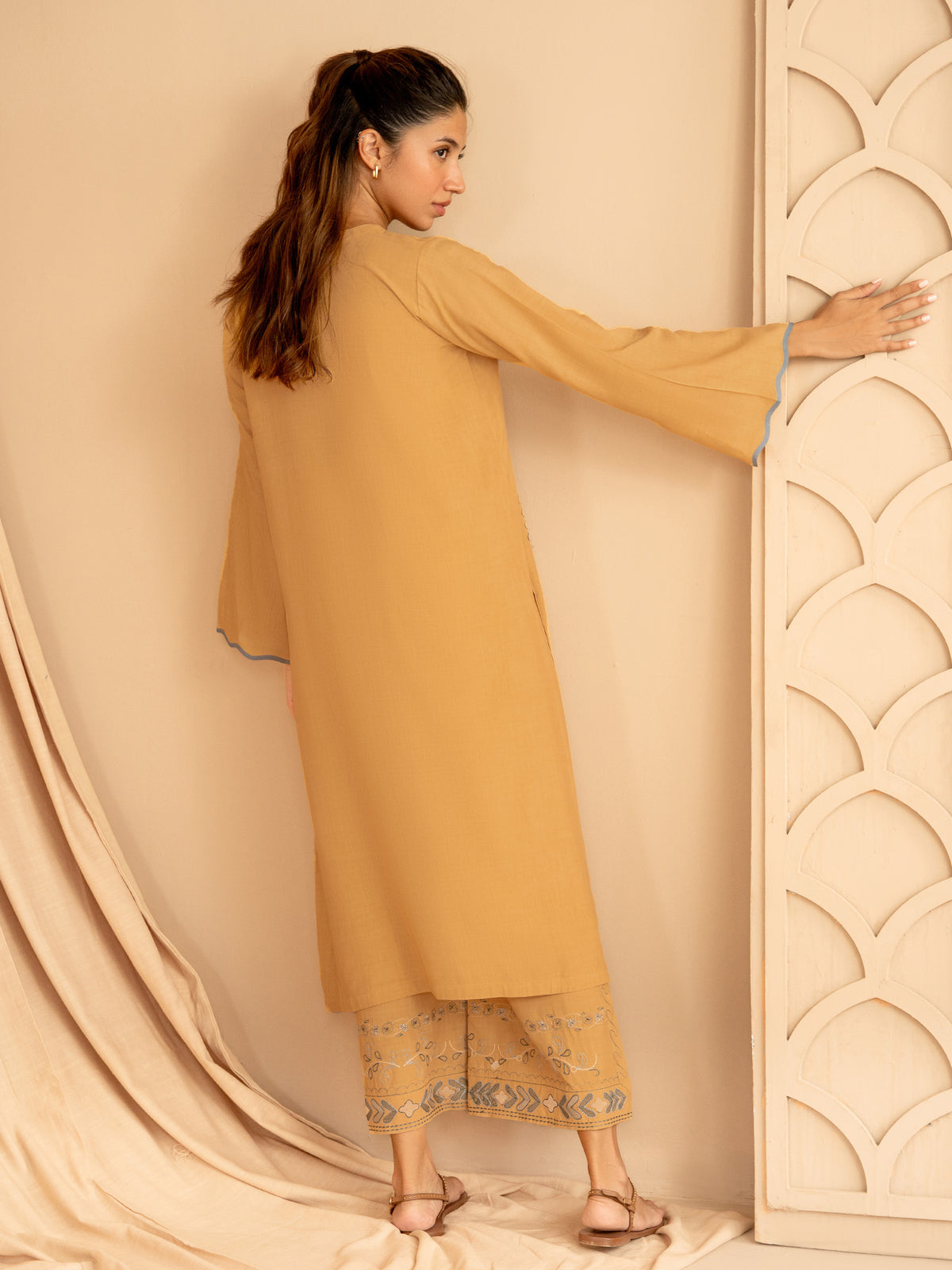 Embroidered Co-ord Set