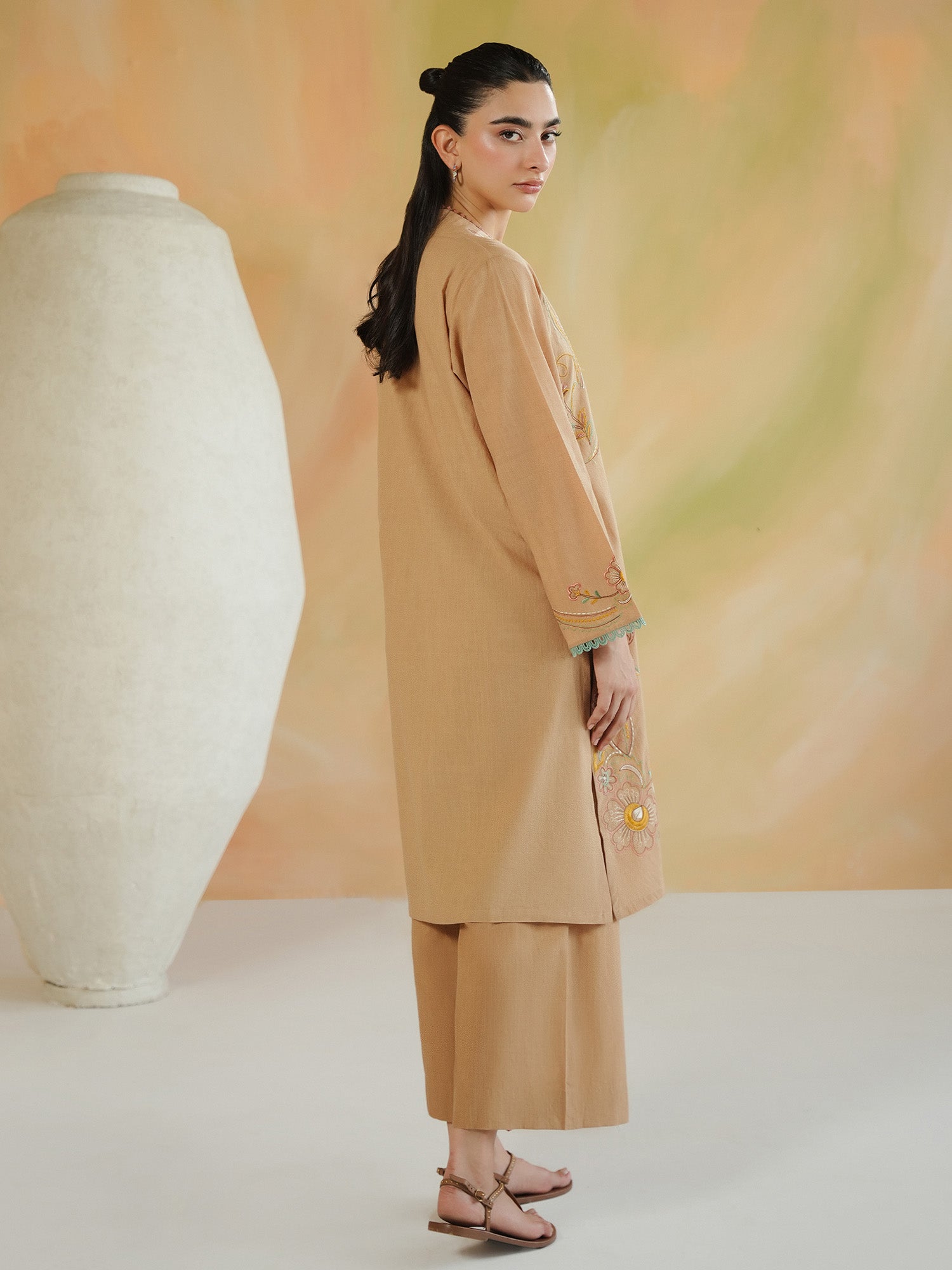 2-Piece Embroidered Set