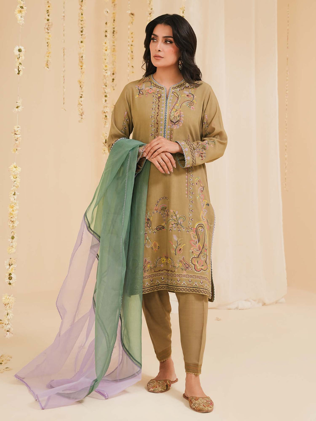 3-Piece Embroidered Set