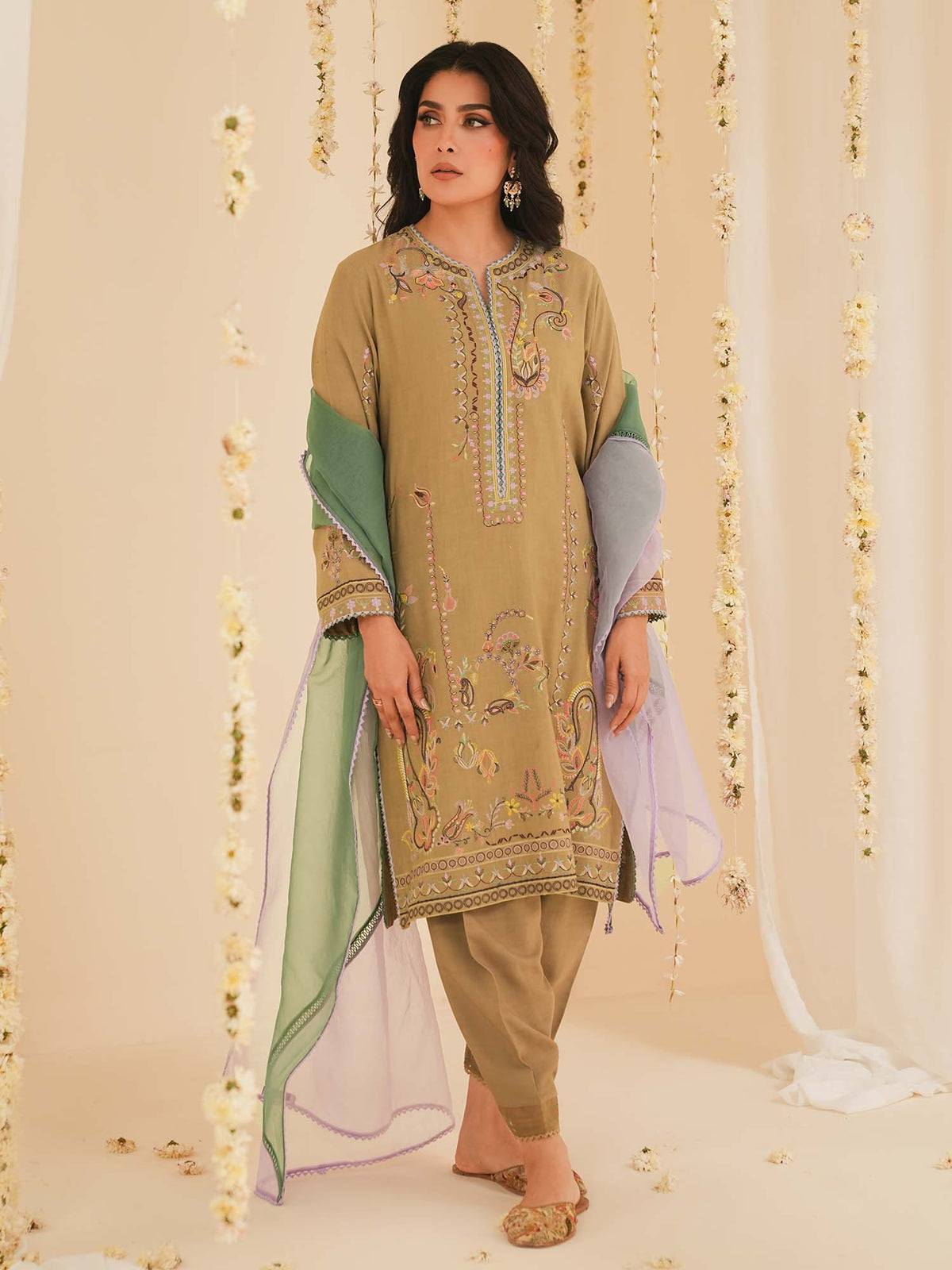 3-Piece Embroidered Set