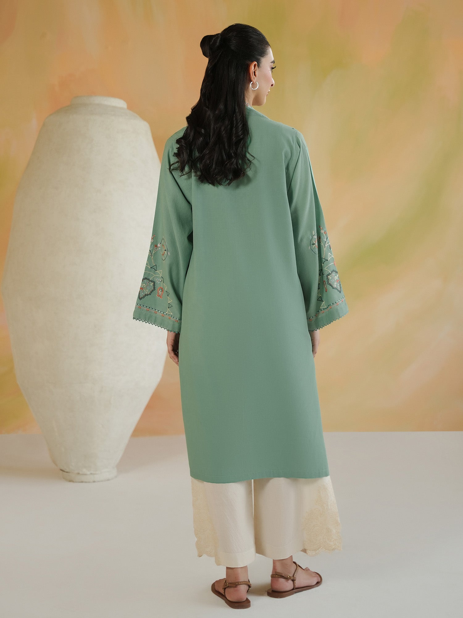Embroidered Kurta