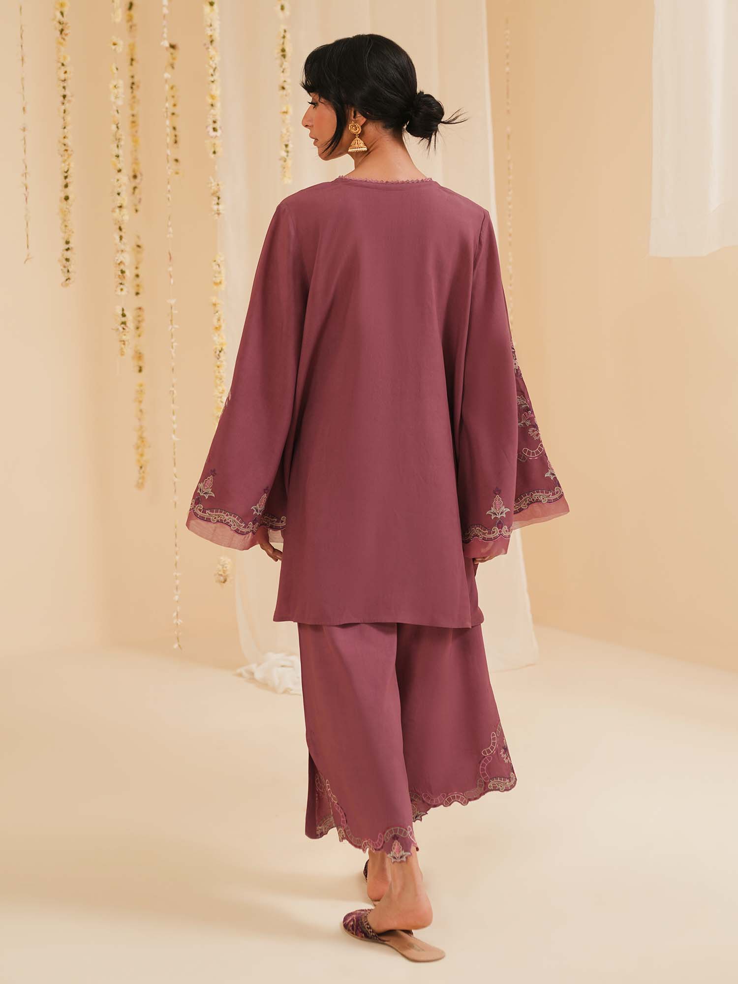 2-Piece Embroidered Set