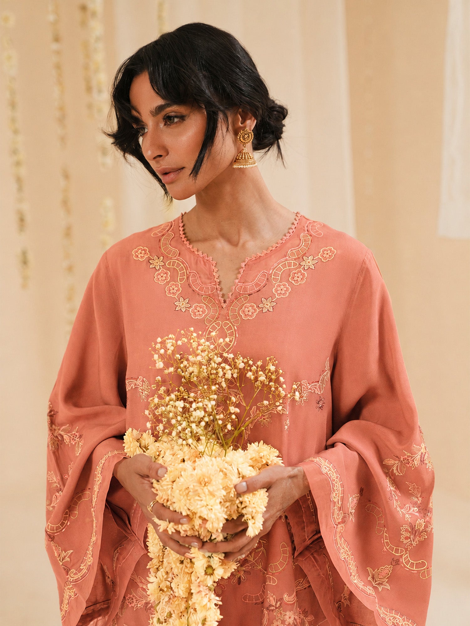 2-Piece Embroidered Set