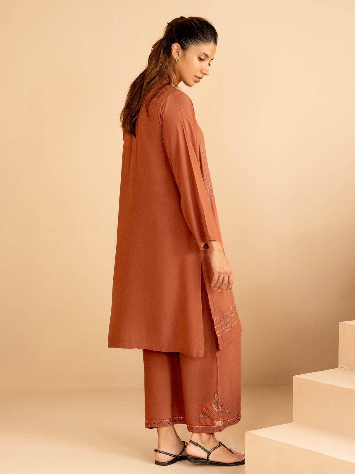 Embroidered Co-ord Set