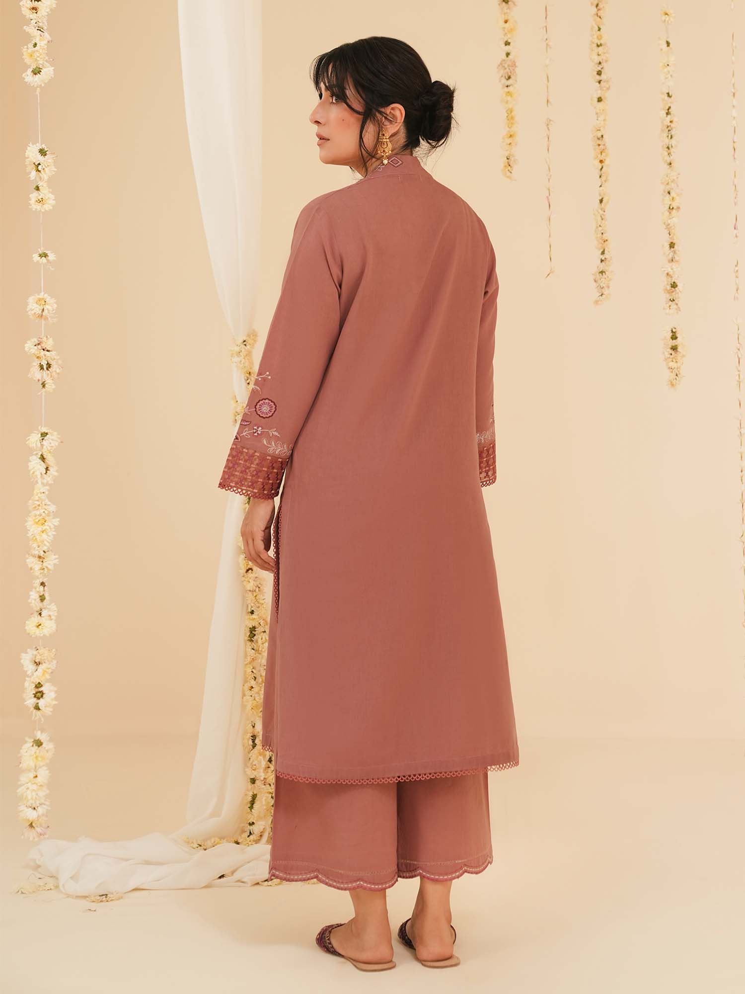 2-Piece Embroidered Set