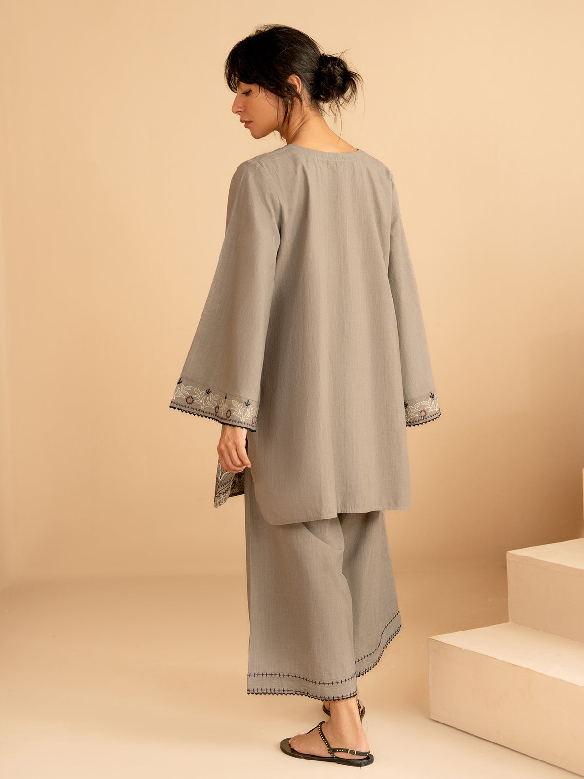 2-Piece Embroidered Set