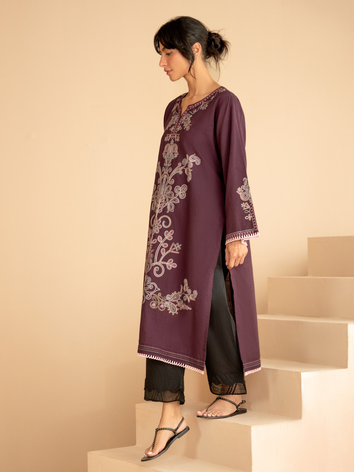 Embroidered Kurta