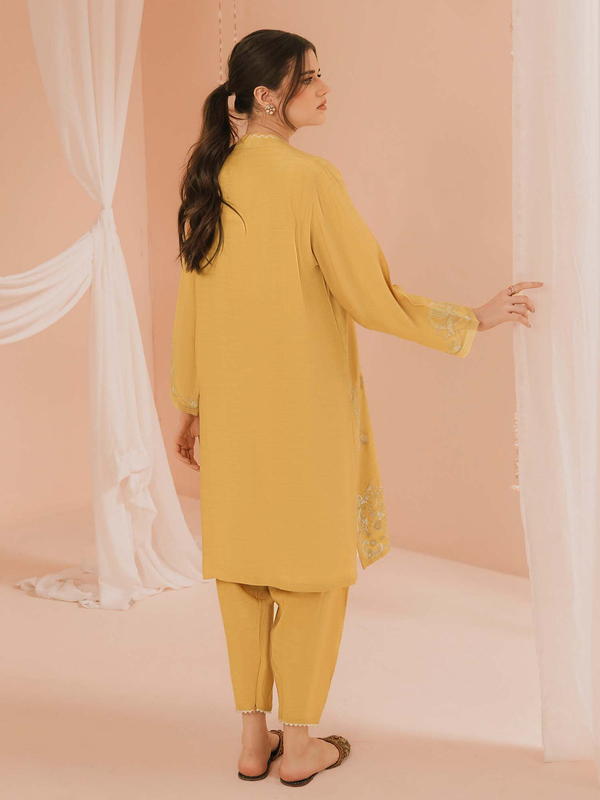 2-Piece Embroidered Set