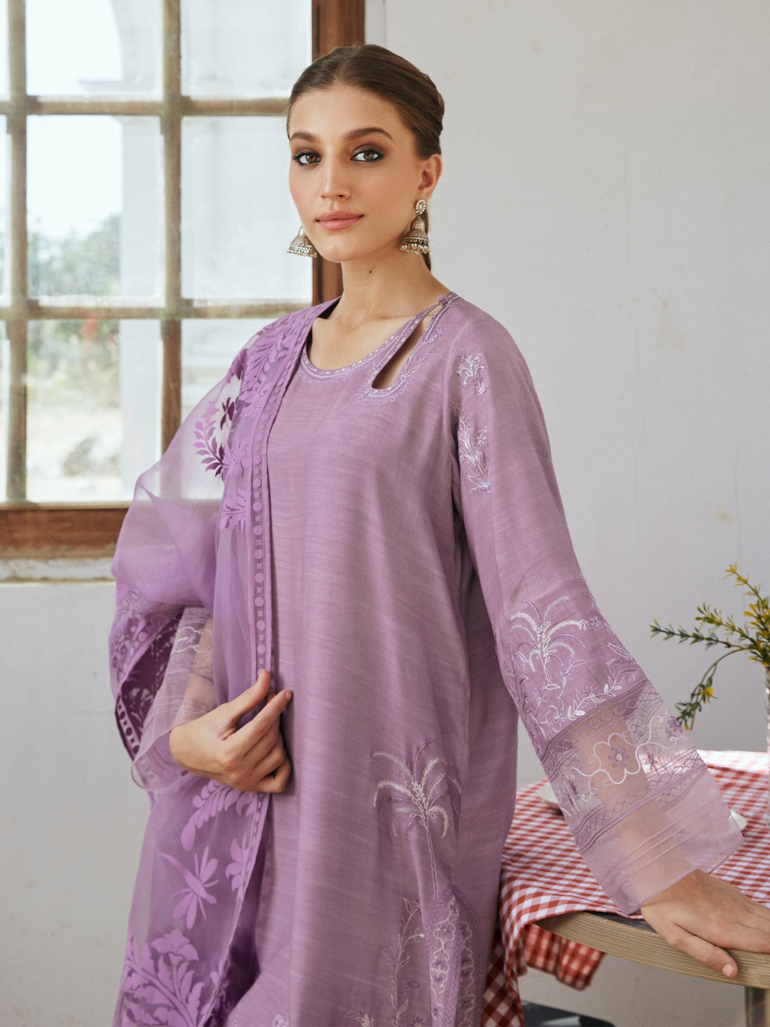 3-Piece Embroidered Set